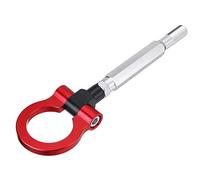 Trailer Hooks Universal Car Tow Towing Hook Ring Racing Front Rear(Red)
