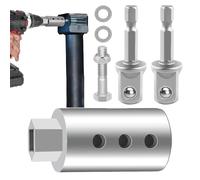 Trailer Jack Drill Adapter | Steel Replacement | Electric Drill Adapter - for Motorhome, Caravan, Boat, Garage, Maintenance and Travel