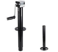 Trailer Jack Stands, Trailer Jockey Wheel Mount, 5000 Lbs Lifting Swivel Trailer Jack, 23" Vertical Lift, for Utility Trailers, RV Travel Trailers, Yacht Trailers