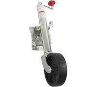 Trailer Jack Wheel - Boat Trailer Jack with Wheel, Lift Bolt-on Swivel Tang 1500lbs Heavy Duty Jockey with 20cm for Yachts, Boats, Trailers(Nylon Wheels)