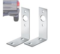 Trailer Light Bracket - Rust Proof LED Light Bracket, Easy Installation Bolt Design | Protect Lights from Damage, Simplify Wiring, Perfect for Cargo Trailers, Trailer