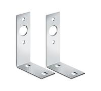 Trailer Light Holder - Rear Light Mounting Bracket | L-shaped Metal Lamp Frame, 2 Pieces, for Safe Installation, Trailer Accessories for Use in Vehicles, Trucks, Boats and at Sea