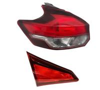 Trailer Lights Left/Right Side Tail Lamp FOR Nissan FOR Kicks 2017 2018 2019 2020 Rear Tail Light Brake Lamp With Tail Light Assembly(Left-2PC)