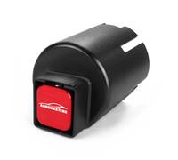 Trailer Lock fits 2" and 2 5/16 Coupler,Heavy Duty Trailer Tongue Coupler Lock Anti Theft for RV Travel/Utility/Pickup/Boat/Camper Trailer-Red