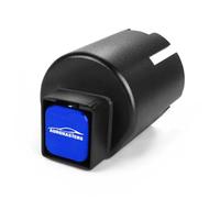 Trailer Lock fits 2" and 2 5/16 Coupler,Heavy Duty Trailer Tongue Coupler Lock Anti Theft for RV Travel/Utility/Pickup/Boat/Camper Trailer-Blue