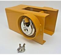 Trailer Lock Hitch Coupler Kit Heavy Duty Anti-Theft Tongue Boat Travel Trailers Tow Hitch & Keys for Towing Caravan Security ForPressed Steel Hitches