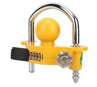 Trailer Lock, Trailer Lock for Common Trailer Hitch, Universal Trailer Hitch Lock, U-Shaped Combination Lock