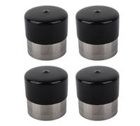 Trailer Lubricator Tool Stainless Steel 4pcs 1.98in Hub Diameter Wheel Bearing Protector for Trailers with 4 or 5 Bolt Hubs