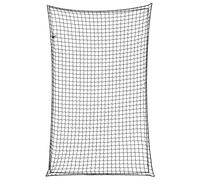 Trailer Net with Elastic Rope Black 4x2.5m PP Heavy-Duty Resistant Edging Cargo