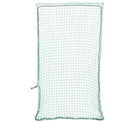 vidaXL Trailer Net with Elastic Rope, Cargo Net for Truck Bed SUV Pickup, Mesh Net for Daily Light Loads of Trucks, Mesh Organizer, Black PP