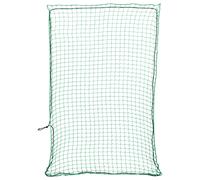 vidaXL Trailer Net Cargo Mesh Green PP 6x3 m - Elastic Rope, Tear-Resistant, UV-Resistant, Weatherproof, Universal Fit for Trailers/Trucks/SUVs/Roof Racks