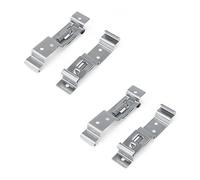 Trailer Number Plate Clips, SRJQXH 4 Pcs Trailer Hitch License Plate Frame, Number Plate Holder for Trailer, Fits License Plate Height 10.5-11.5cm