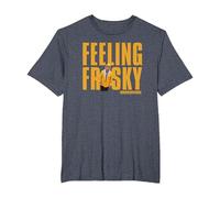 Trailer Park Boys Bubbles Feeling Frisky T-Shirt, Men's Big and Tall, Heather Blue, 5X Tall