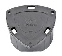 Trailer Plug Cover - 13 Pin Plug Holder, Caravan Socket Cover | Rv Connector Protector Trailer Harness Plug Protector, Alignment Tool Dust Cap for Moisture Protection Secure Connector Storage