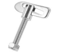 Trailer Quick Release Lock Pin M8 Alloy with T Handle for Gate Latches | Spring-loaded Mechanism, Tool-free Operation, Secure Fixation, Silver Finish, Suitable for Trailer Side Panels, Mechanics