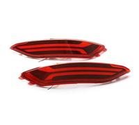 Trailer Rear Lights Tail 1Pair For Hyundai For Tucson 2015 2016 2017 2018 Car LED Rear Bumper Reflector Light Auto Driving Brake Fog Trim Molding Light Indicator Lighting(2 functions)