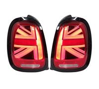 Trailer Rear Lights Tail 1Pair For Mini For Cooper F55 F56 2014 2015 2016 2017 2018 2019 LED Tail Lights Rear Animation Turn Signal Lamp Car Light Accessories Indicator Lighting