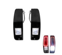 Trailer Rear Lights Tail 2pc For Econoline E100/200/300 F100/250/350 For Bronco Taillight LED Assemblies Tail LightBrake LampsBackup Lights Indicator Lighting(Smoked Lens)