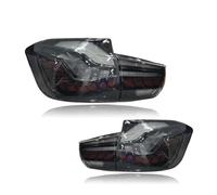 Trailer Rear Lights Tail 2PCS For BMW F35 F30 318i 318Li 320i 3 Series 2013-2018 Of Full LED Car Tail Light Assembly Turn Signal With Sequential Indicator Indicator Lighting(B Smoker 2PCs)