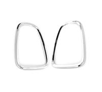 Trailer Rear Lights Tail 2pcs For BMW For Mini For Cooper R56 R57 R58 R59 2007 2008 2009 2010 2011 2012 2013 Car Tail Light Cover Tail Light Ring Decorative Frame Indicator Lighting(White)