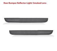 Trailer Rear Lights Tail 2PCS For Dodge For Challenger 2015-2022 Lens Red LED Car Bumper Reflector Lights Tail/Brake Lights Rear Fog Lights Indicator Lighting(Smoked Lens)