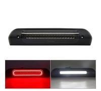 Trailer Rear Lights Tail For Dodge For Ram 1500 2500 3500 4500 5500 2002-2018 LED High Mount Brake Light LED Ring Light Guide High Mount The Third Brake Lamp Indicator Lighting(Black For 2002-2009)