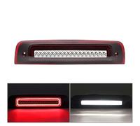 Trailer Rear Lights Tail For Dodge For Ram 1500 2500 3500 4500 5500 2002-2018 LED High Mount Brake Light LED Ring Light Guide High Mount The Third Brake Lamp Indicator Lighting(Red For 2010-2018)