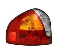 Trailer Rear Lights Tail For Hyundai For Santa For Fe 2001 2002 2003 2004 Car Rear Brake Light Tail Stop Turn Signal Driving Warning Reflector Fog Lamp Car Accessories Indicator Lighting(Left)