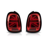 Trailer Rear Lights Tail For Mini For Cooper F55 F56 F57 2014-UP Car LED Rear Lamp Auto Tail LED Lamp Car LED Taillight Indicator Lighting(Red black frame)