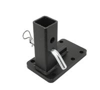 Trailer Receiver Adapter Tow Bar Drop Plate Universal 2inch Trailer Hitch Bolt On Receiver Tube Replacement for Hitch Receiver Pickup Trucks 50x50mm UK Tow 85x45mm