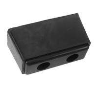 Trailer Rubber Bumper Block Rectangle Dock for Truck Tailgate Protection | Black Rubber Material with High-Rebound Cushioning Prevents Deformation, and Loading Docks