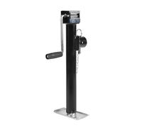 Trailer Side Wind Jack 5000lbs 15" Lift Round Pipe Mount Swivel Stabilizer Leg RV Parts Camper Caravan Accessories for Trailers, Boats, Campers