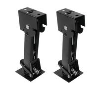 Trailer Stabiliser Jack, 800 lbs Heavy Duty RV & Camper Lifting Support, Adjustable Height Steel Bracket, 1 Pair, for Car Repair, Truck, Garage, Roadside