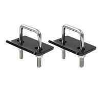Trailer Stabilizer Brackets for Square Receiver Hitches Anti Shake Anti Loose Towing Alloy Steel Construction 2pcs Trailer Hook Stabilizer Clamp