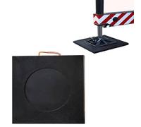 Trailer Stabilizer Jack Pads - Heavy-Duty Non-Slip Leveling Pads for Cranes, Wreckers, Fire Engines - Outrigger Stabilizing Pads with Handle