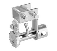 Trailer Stake Pocket Vergello - Heavy Duty Pocket Winch | Replacement For/Fits Trailer Hoist | External Pocket Offset | Track Slides for Truck, Car