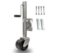 Trailer Support Wheels 680kg 6 Inch Folding Car Support Wheel Heavy Load Capacity Swivel Joint Trailer Tongue Auto Lifter Caravan Wheel