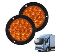 Trailer Tail Lights | LED Stop Turn Tail Lights Integrated Backup Reverse - LED Trailer Trucks Halo Brake Stop Running Turn Signal for Rv/Van