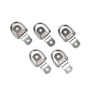 Trailer Tie Down Bolt-On D Rings，Tie Down D Ring 12pcs D Ring Tie Down Ropes Fastener Clip Cargo Lashing Surface Mount for Accessories