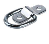 Trailer Tie Down Bolt-On D Rings，Tie Down D Ring 20pcs Steel D-Ring Tie Down Anchor Surface Mount for Truck for Accessories