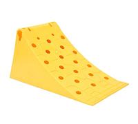 Trailer Tire Stopper Heavy Duty Wheel Chocks Anti Slip Stop Tire Block for RVs Trucks Trailers Caravans s Yellow 16.3 x 6.2 x 7.4in