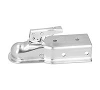 Trailer Tongue, Trailer Coupler Adjustable Die Cast Steel 3in Channel Trailer Hitch for 2in Hitch Ball 3500lbs Weight Capacity