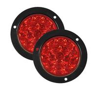 Trailer Turn Signal Lights - LED Stop Turn Tail Lights Integrated Backup Reverse - LED Trailer Trucks Halo Brake Stop Running Signal Tail for Rv/Van