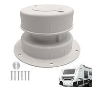 Trailer Vent Covers for Roof, RV Roof Sewer Plumbing Vent Cover, Ventilation Replacement Part for Trailer Motorhome Road Trip Campground Outdoor Park