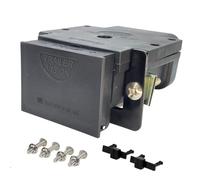 Trailer Vision 175 Amp Anderson Connector Plug Cover with Metal Plate - Dust Cover Assembly Panel Surface Mounting Kit 175A SB 175 2-1/0 AWG Bracket for Caravan Truck Camper Van Motorhome Trailers