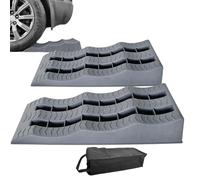 Trailer Wheel Chock - Rubber Tyre Saver, Non-slip Brake Stoppers | Lightweight Trailers Stabilizing Kit, Multi RV Wheels Chocks With Non Skid Base For Campervan