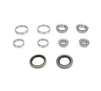 Trailer Wheel Hub Bearing Kit, L68149 LM12749 Cup Seals 1-1/16in Axle