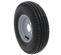 Trailer Wheel Rim & Tyre 4.00-8 4 PLY 100mm Inch PCD TRSP16