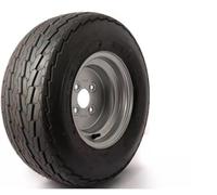 Trailer Wheel Silver - 20.5 x 8.0-10 - 4" PCD 4 PLY TRSP13 (Bubble wheel/flotation tyre) Indespension Ifor Williams P6 - Lichfield Trailer Centre