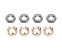 Trailer Wheel Spindle Nut Retainer Metal Easy Installation Sturdy Wheel Axle Nut Retainer for 2K to 7K Axle